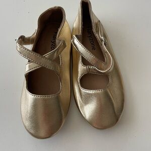 Chic Metallic Mary Jane Shoes